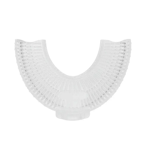 Kids' Electric U-Shaped Toothbrush Replacement Heads with soft BPA-free food-grade silicone bristles