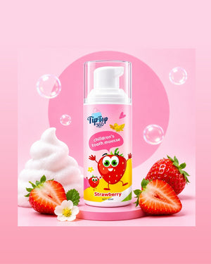 Kids Strawberry Foam Toothpaste