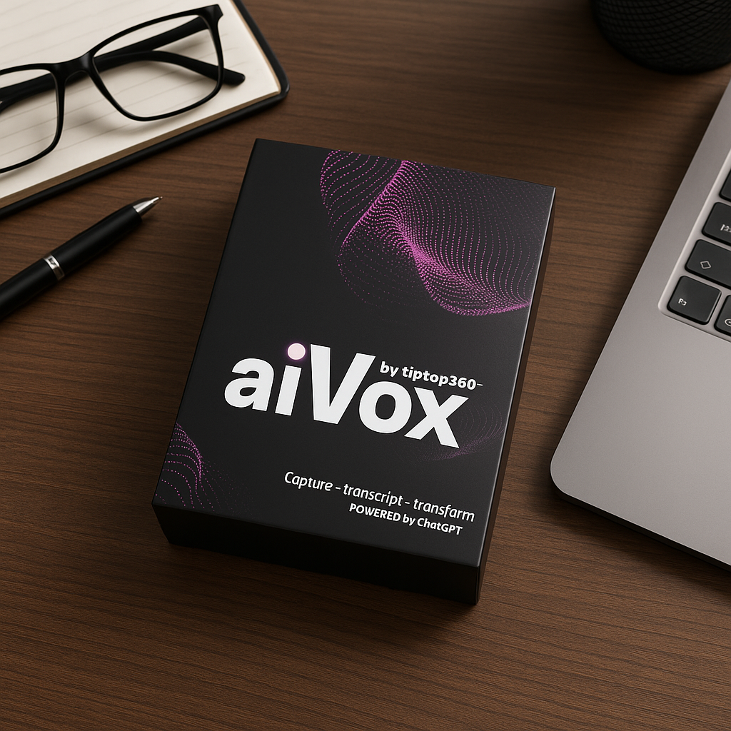 AI Voice Recorder with GPT-4 Transcription - 98% Accurate | 400 Free Minutes TipTop360
