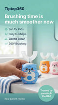 best electric toothbrush for kids soft silicone U-shaped head