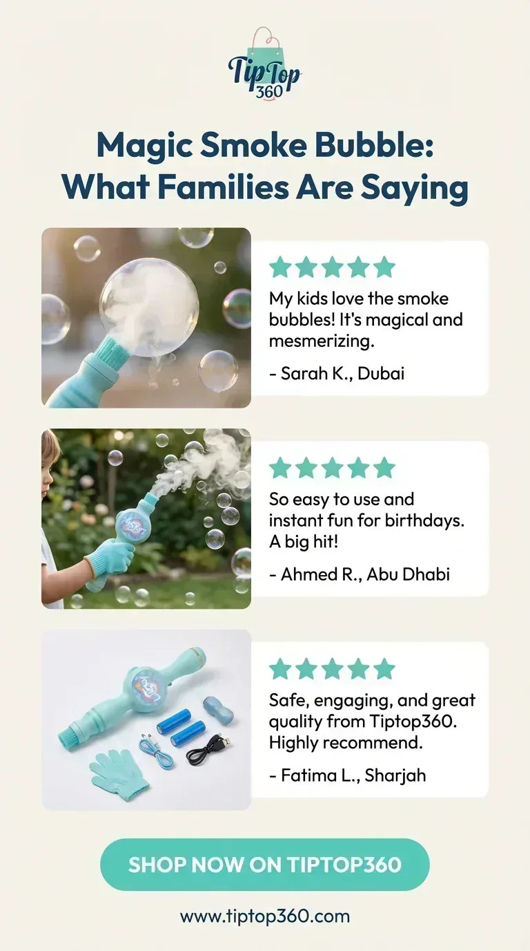 Best smoke bubble machine for kids UAE parties