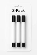 Kids Robot Drawing Markers pack of 3 black washable pens with chunky easy-grip barrels for robot art and detail work
