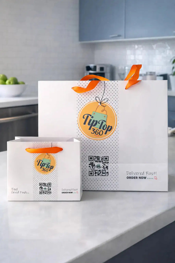 TipTop360 premium gift box wrap, structured rigid box for neat presentation