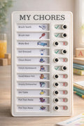 My Chores Kids Responsibility Chart – Sliding Task Checklist UAE | Ages 3-10 TipTop360
