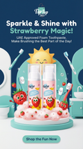Kids Strawberry Foam Toothpaste