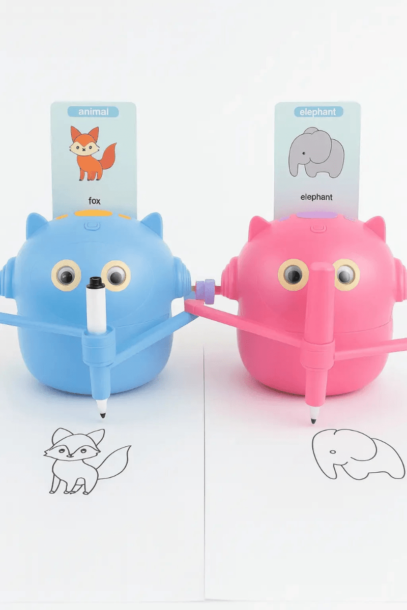 Kids Drawing Robot - 100+ Templates | Screen-Free STEM Learning | Ages 3+ - TipTop360