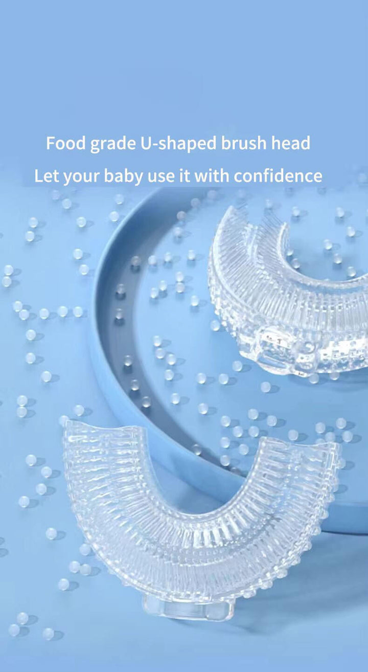 Kids electric toothbrush U-shaped toothbrush kids toothbrush, replacement head, u shaped replacement for electric toothbrush, dental hygiene, dental care, gifts uae gifts ideas birthday gifts delivery birthday gifts