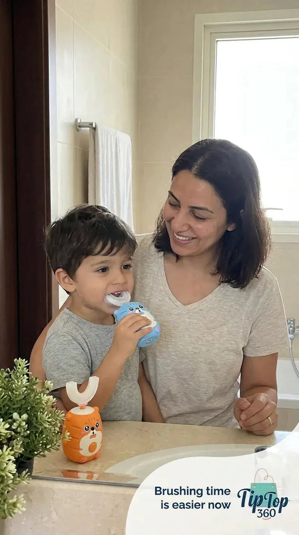  Gentle on gums • Loved by kids • Easy for parents