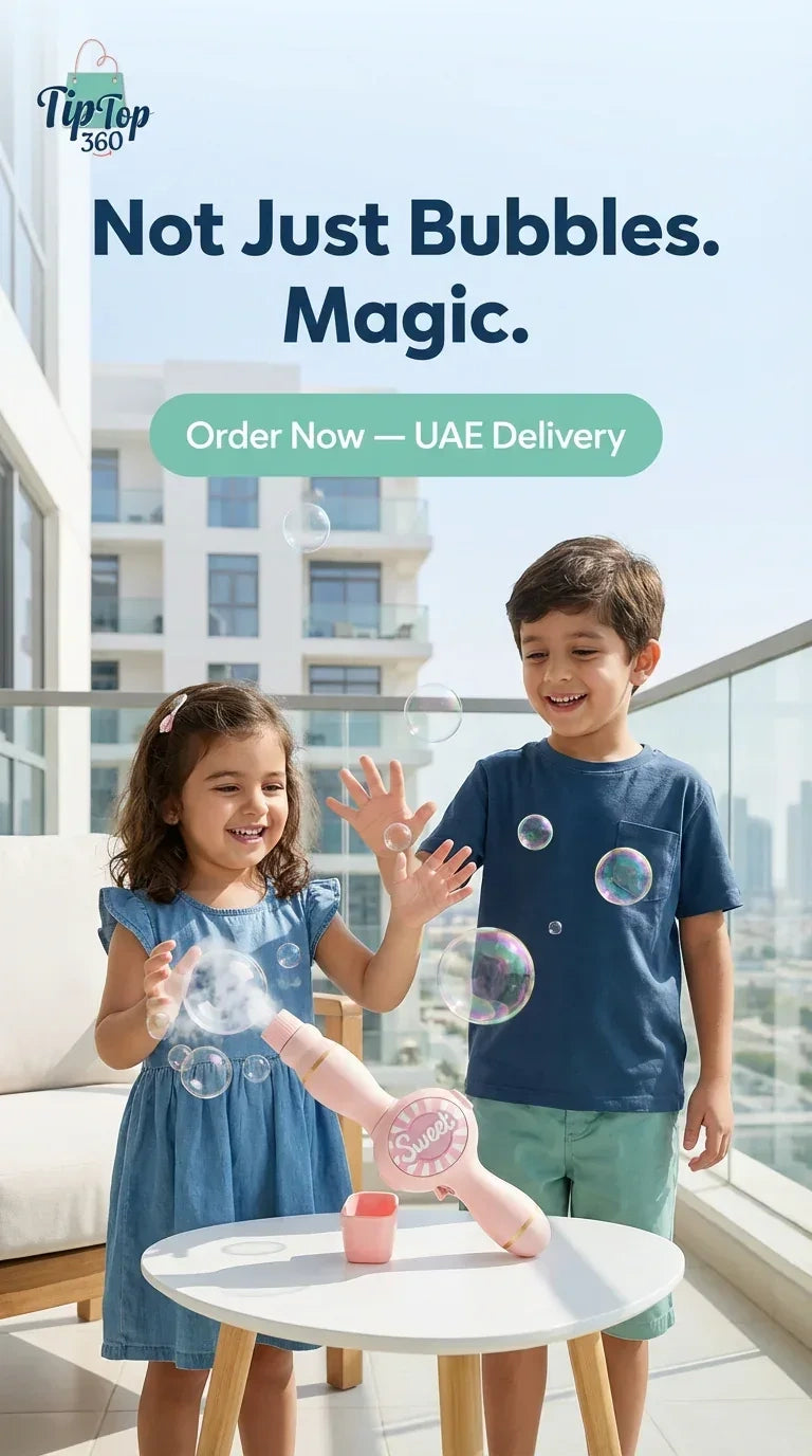 Smoke bubble machine creating magical floating bubbles