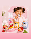Kids Strawberry Foam Toothpaste