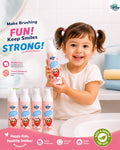 Kids Strawberry Foam Toothpaste