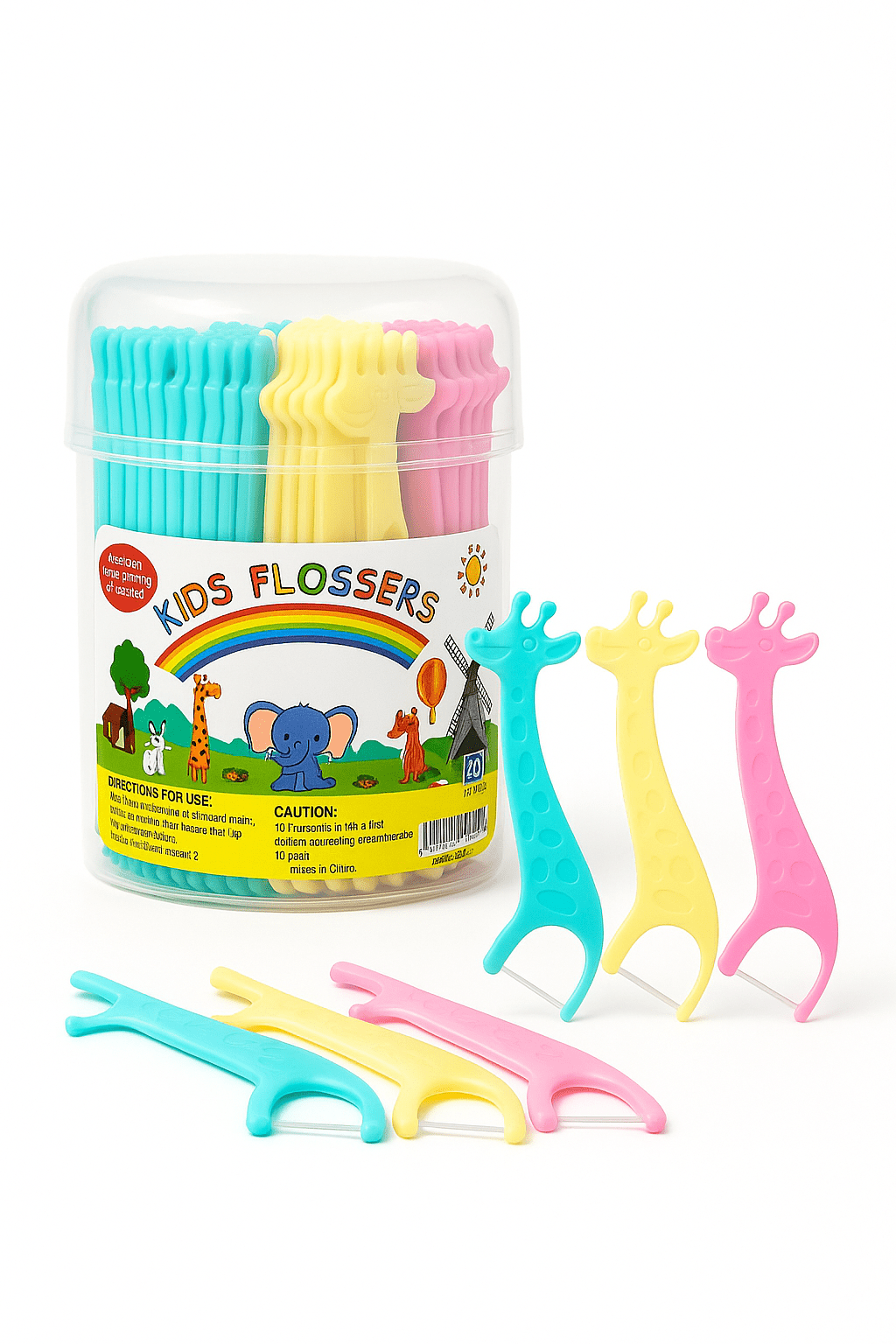 Cartoon Dental Flosser Picks - TipTop360