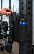 Magnetic Hands-Free Gym Bag — Sticks to Any Metal Rack