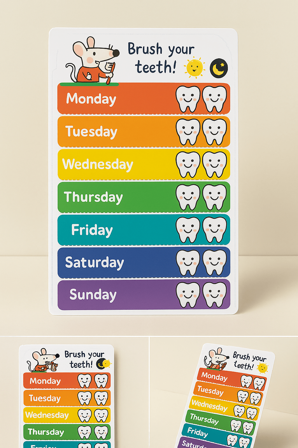 🦷 Kids Brushing Record Stickers – Turn Habits into Happiness! - TipTop360