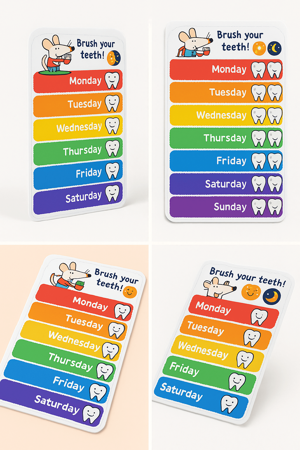 🦷 Kids Brushing Record Stickers – Turn Habits into Happiness! - TipTop360