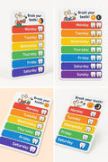 Kids brushing stickers UAE | Best Price | Kids best Gift | Order now - TipTop360