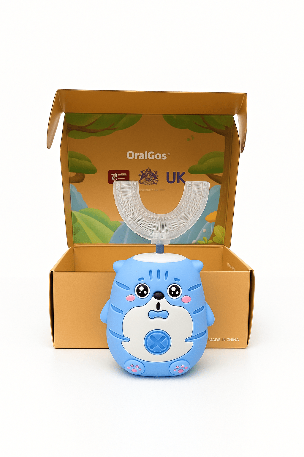 Kids electric toothbrush U-shaped toothbrush kids toothbrush, replacement head, u shaped replacement for electric toothbrush, dental hygiene, dental care, gifts uae gifts ideas birthday gifts delivery birthday gifts