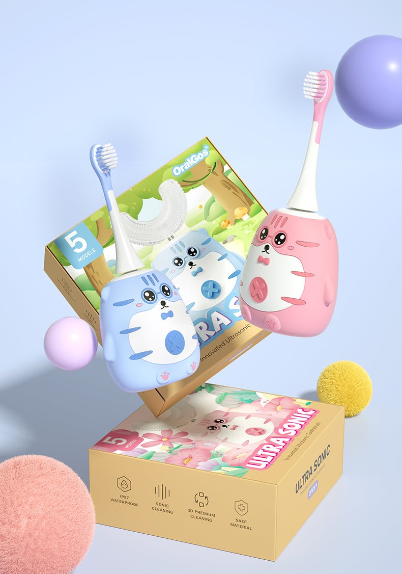 Kids electric toothbrush U-shaped toothbrush kids toothbrush, replacement head, u shaped replacement for electric toothbrush, dental hygiene, dental care, gifts uae gifts ideas birthday gifts delivery birthday gifts