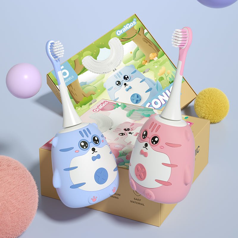 Kids electric toothbrush U-shaped toothbrush kids toothbrush, replacement head, u shaped replacement for electric toothbrush, dental hygiene, dental care, gifts uae gifts ideas birthday gifts delivery birthday gifts