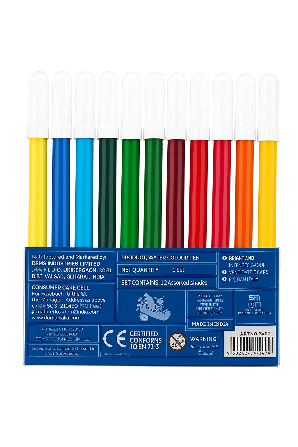 Kids water colour pens UAE – 12 Brilliant Shades for Creative Little Hands! - TipTop360 Kids water colour pens UAE – 12 Brilliant Shades for Creative Little Hands! - TipTop360