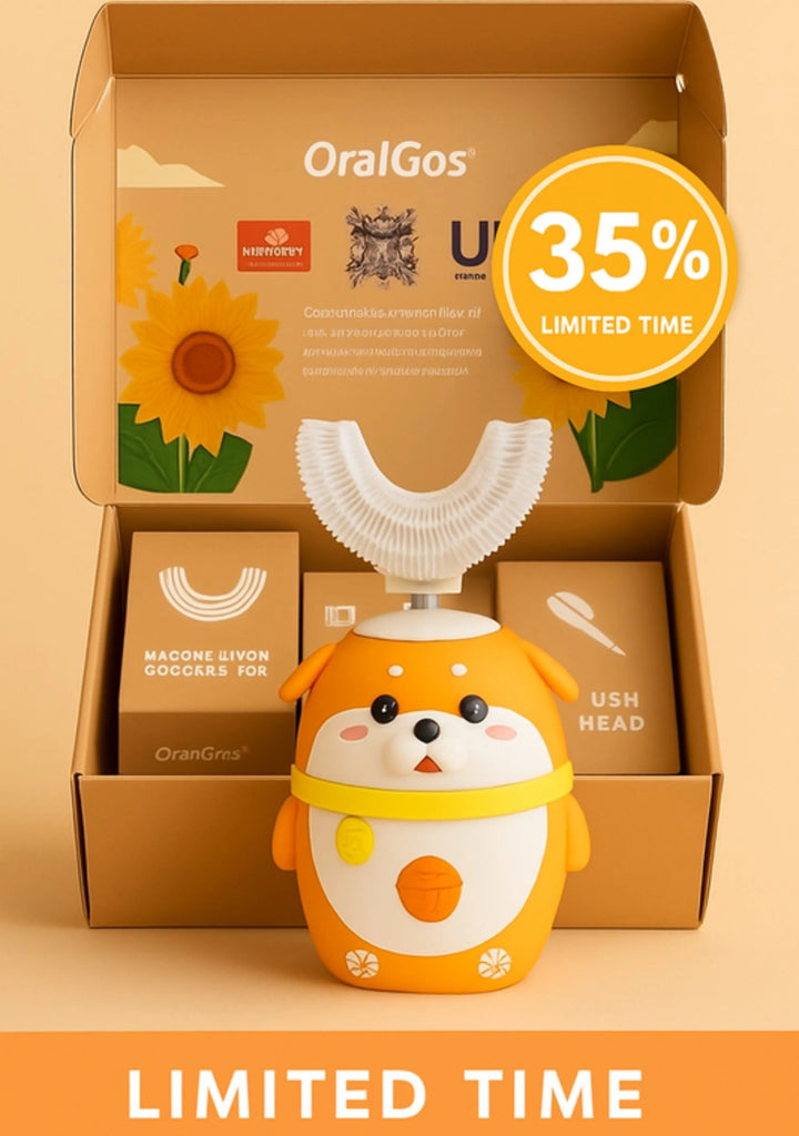 kids electric u-shaped toothbrush for toddlers UAE