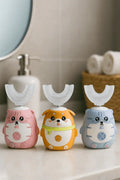 automatic U shaped kids toothbrush 360 full mouth cleaning