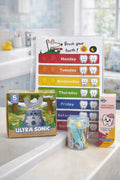 Kids Dental Care Bundle - U-Shaped Toothbrush + Calendar | Ages 2-12 TipTop360