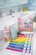 Kids Dental Care Bundle - U-Shaped Toothbrush + Calendar | Ages 2-12 TipTop360