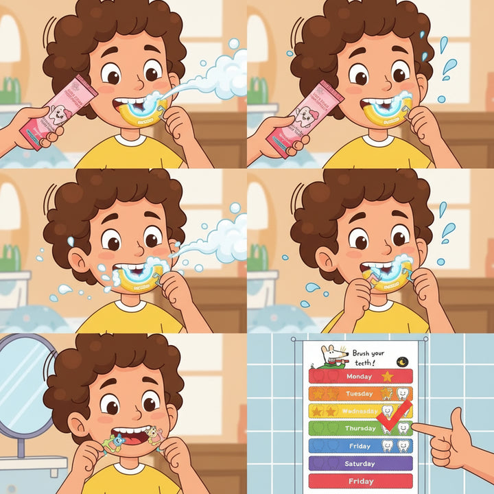 Kids U-Shaped Brush Bundle