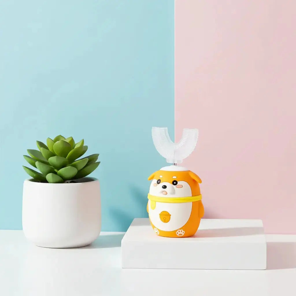 Kids U-Shaped Electric Toothbrush - 60 Second Fun Brushing | Ages 2+ TipTop 360