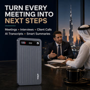 AIVox AI voice recorder turns meetings, interviews and client calls into next steps