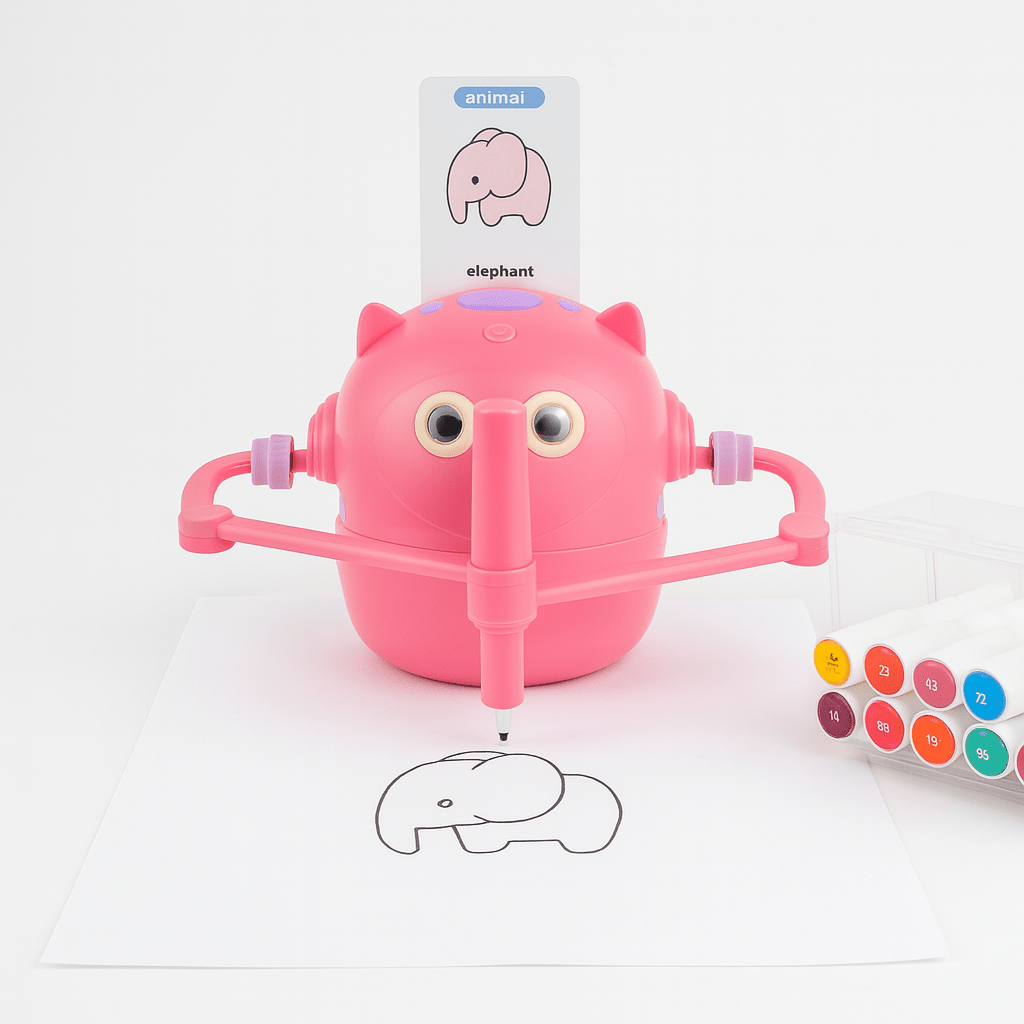 Drawing Robot pink UAE